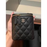 ราคา Chanel Vanity Black Caviar GHW Holo299 (8149863597)
