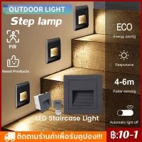 ราคา 【COD】Step lampไฟฝังพื้น ฝังบันได 6w / เเสงวอร์มไวท์ 220V ไฟส่องขั้นบันได โคมไฟฝังพื้น (19991671702)