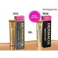 ราคา ของแท้%‼️รองพื้น Dermacol เดอมาโคล แพคเกจใหม่✅ รองพื้น เนื้อครีมข้น ปกปิดเนียน ลบรอยสัก กันน้ำ กันเหงื่อ 30g (10809795319)