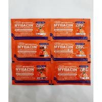 ราคา Mybacin มายเซพติค มายบาซิน เม็ดอมผสมซิงค์ รสส้ม (12926833563)