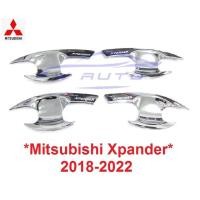 ราคา เบ้ารองมือเปิด เบ้ากันรอย MITSUBISHI XPANDER SUV 2018- 2022 มิตซูบิชิ เอ็กแพนเดอร์ ชุบโครเมี่ยม โลโก้แดง เบ้ามือจับประตู (26375282740)