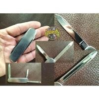 ราคา มีดพับมือสอง งานเก่า victorinox switzerland stainless rostfrei ปลอกหุ้มเป็น stainless งานรุ่นเก่าหายากน่าสะสม (20594503490)