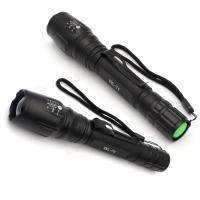 ราคา ไฟฉายแรงสูง XML รุ่น JX-808-T6 60000Lumen 38000W ไฟฉายซูม ปรับไฟ 5โหมด ฟรีถ่านชาร์จ 2 ก้อน ต่อกระบองไฟให้สัญญานได้ (24835800794)