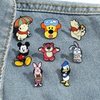ราคา Disney mickey mouse เคลือบ pin ตลกเข็มกลัดการ์ตูนสัญลักษณ์สําหรับกางเกงยีนส์กระเป๋า hoodies denim ปก pin เครื่องประดับเด็กของขวัญที่ดีที่สุด (28904348199)