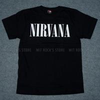 ราคา เสื้อ Nirvana - เสื้อยืดวงร็อค - เสื้อร็อค - Size M, L, XL (40214536466)