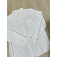 ราคา GU มือสอง สภาพดี เสื้อเชิ้ต สีขาว (17098289281)