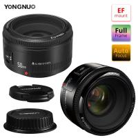 ราคา Yongnuo-yn50mm f1.8 เลนส์โฟกัสอัตโนมัติรูรับแสงกว้างสําหรับ Nikon IL EOS 60D 70D 5D3 600d กล้องดิจิตอล SLR (27068043967)