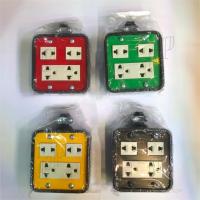 ราคา JPS บล็อกยาง ปลั๊กยาง บ็อกยาง ปลั๊กสนาม ปลั๊กไฟ พาราแท้ 2x5 2x8 4x4 4x8 มีสวิตซ์รีเซ็ต มอก. 4ช่อง 6ช่อง (20536319634)