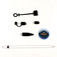 ราคา ฝาครอบ ปากกาไอแพด เคสปากกาไอแพด เคสapple pencil ชุด 4 ชิ้น (1764152601)