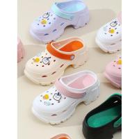 ราคา จัดส่งฟรี，รองเท้าพื้นนิ่ม，รองเท้าแตะผู้หญิง พื้นหนา 7 ซม，พื้นสูง，รองเท้าหัวโต，สินค้าพร้อมในกรุงเทพมหานคร DICD (29427100195)