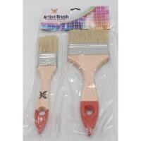 ราคา แปรงทาสี 1.5นิ้ว+3 นิ้ว แปรงทาสีบ้าน แปรงปัดฝุ่น (1778875498)