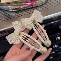 ราคา มูจิci กิ๊บติดผมโบว์ลูกไม้กิ๊บติดผมหน้าม้าเรียบง่ายมัลติฟังก์ชั่นหวานแฟชั่น BB คลิป (41164249394)