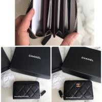 ราคา Chanel Mini Zippy 4 ช่อง Black Caviar SHW Holo25 (1189023616)