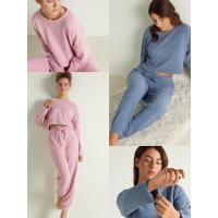 ราคา ชุดเซตผ้าขน ได้ทั้งเสื้อ+กางเกงขาวยาว สุดคุ้ม Tezenis : Teddy Fleece Set⁣ (21559420104)