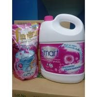 ราคา Smart ผลิตภัณฑ์ซักผ้า สมาร์ท สีชมพู สูตรเข้มข้น (แกนลอน) 3000มล. แถมถุงเติม Fineline สีชมพู 700 มล. 1 ถุง (22448803733)