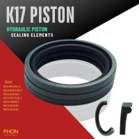 ราคา K17 PISTON SEAL ซีลไฮดรอลิค NBR+PTFE 115X99.5X6.3/ 120X104.5X6.3/ 130X109X8.1/ 125X109.5X6.3/ 140X119X8.1/ 145X124X8.1 (29669459077)