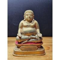 ราคา N00001 พระบูชา พระสังกัจจายน์บูชา วัดเพชรสมุทรวรวิหาร (วัดบ้านแหลม) จ.สมุทรสงคราม รุ่นเก่า กะไหล่ทอง (29209054291)