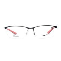 ราคา [แถมคูปอง 500 บ. +ส่งฟรี] NIKE แว่นตาสายตา ทรงเหลี่ยม ครึ่งกรอบ - รุ่น FNI1-6077AF (27929582348)