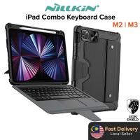 ราคา Nillkin iPad 11th (A16)/10th Gen/Air 7/6 11/13 นิ้ว M2 M3/ Air 5/4/10.2/Pro 11/Pro 12.9 กันชน Combo Keyboard Case Cover (26854589268)