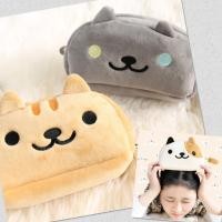 ราคา กระเป๋าดินสอ แมว ขนนุ่ม มีซิป กระเป๋าเครื่องสำอาง เกรดพรีเมี่ยม (24955171576)