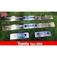 ราคา ชายบันไดมีไฟ กันรอยบันได ชายบันได Toyota Yaris 06 (1599657257)