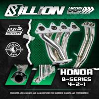 ราคา Exhaust Header Billion เฮดเดอร์ Honda สูตร 4-2-1 เครื่อง B-Series (28830505389)