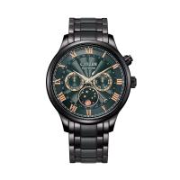 ราคา นาฬิกาข้อมือ Citizen Eco-Drive Moonphase Stainless Steel Multifunction Green AP1055-87X (28825242716)