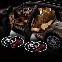 ราคา [2 ชิ้น] ไฟติดประตูรถยนต์ ไฟโลโก้ Courtesy LED car door welcome lights, logo wireless projector (22625531655)