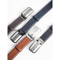 ราคา ♞,♘เข็มขัดหนังซาฟเฟียโน 1.3" แบบหัวปัก Saffiano leathet belt 1.3" KLD (26686592200)