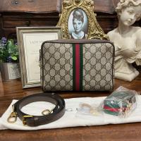 ราคา Gucci vintage clutch bag มือสองของแท้ (24535202495)