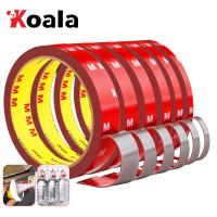 ราคา KOALA เทปกาว2หน้าMMM ของแท้100% MMM เทปกาวสองหน้า 3M แรงยึดติดสูง กันนํ้าทนร้อน เทปกาว3m ติดรถยนต์ (26387788928)