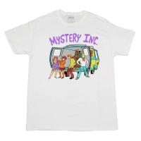 ราคา หยาง1 ขายดี เสื้อยืดลําลอง แขนสั้น พิมพ์ลาย Scooby Doo Mystery Inc สีขาว สไตล์วินเทจ สําหรับผู้ชาย 142596 (24358081005)