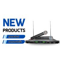 ราคา A-ONE ไมโครโฟนไร้สาย ไมค์ลอยคู่ Wireless Microphone พร้อมเครื่องรับ-ส่งสัญญาณ รุ่น U-820 (19094222393)