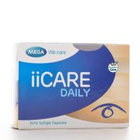 ราคา Exp.11/2026 (30 แคปซูล) บำรุงสายตา Mega We Care iiCare Daily ไอไอแคร์ เดลี่ ii care daily (6494313168)