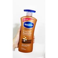 ราคา ❤️ปลอมคืนเงิน❤️ Vaseline Jelly Intensive Care Cocoa Radiant with Pure Coco Butter Body Lotion 600ml. (5449914502)
