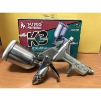 ราคา โค้ดINC3LEL3ลด30฿กาพ่นสี Round Pattern Spray Gun ยี่ห้อ SUMO รุ่น K3 (5151938039)