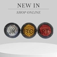 ราคา (เกรดLED อย่างดี) ไฟท้ายรถบรรทุก LED 24V ขอบดำ 5.5 นิ้ว สีแดง สีส้ม สีขาว ไฟท้าย รถบรรทุก สายไฟ 2เส้น/BDNKP (26226977083)