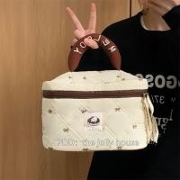 ราคา ชานม Donuts Cat All-Match Out High-Value Makeup Large-Capacity Makeup Storage Bag Wash Bag How Fat Four Want to Buy20250804 (24996238533)