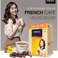 ราคา กาแฟเกาหลี French Cafe แบบซอง, coffee mixขนาด 100 ซอง ยี่ห้อ French Cafe (8663700013)