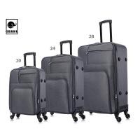 ราคา เซ็ต 3 ใบ 3 ไซส์ กระเป๋าเดินทางล้อลากแบบผ้า ล้อหมุนได้ 360 องศา (ขนาด20/24/28นิ้ว) (2425200261)