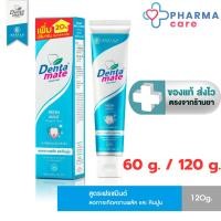 ราคา DENTAMATE FRESH MINT เดนตาเมท ยาสีฟันสมุนไพรเข้มข้น เฟรชมินต์ SLS Free 60, 120 กรัม [PC] (28989267257)