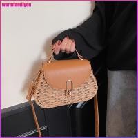 ราคา familyou กระเป๋าสะพายฤดูร้อน PU หนังกระเป๋าถือ Flap Crossbody กระเป๋า Handmade Top Handle กระเป๋าสําหรับผู้หญิง (43852201668)