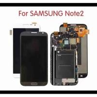 ราคา หน้าจอชุด Samsung note2 /N7100 LCDพร้อมจอสัมผัส (แถมอุปกรณ์ไขควงชุดและกาว) (7511182245)