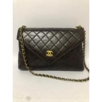 ราคา กระเป๋ามือสอง หนังสีน้ำตาล อะไหล่ทอง สายสะพายหนังถักกับสายโซ่ ขนาด 11 นิ้วครึ่ง พร้อมส่ง (18093425661)