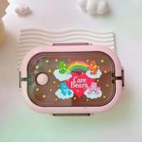ราคา กล่องข้าวลายCare Bear กล่องข้าวเด็ก กล่องข้าว2ชั้น (23680340264)
