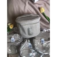 ราคา กระเป๋าเครื่องสำอางCLARINSสีครีมอ่อน ของแท้%❤️ (24169493426)