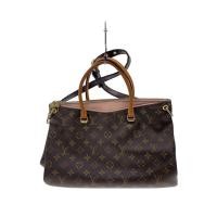 ราคา LOUIS VUITTON Handbag Pallas BB_Monogram Canvas_BRW_Rose Ballerine PVC BRW Direct from Japan Secondhand (43565301928)