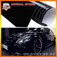ราคา ม้วนรูปลอกสีดําสุดมันกว้าง 1.52ม พร้อมกาวสําหรับหลังคารถสติกเกอร์ซันรูฟปลอม (44413505690)