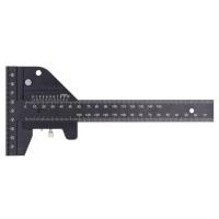 ราคา งานไม้ Scribing ไม้บรรทัดสายมัลติฟังก์ชั่นตรง Rule Fine Scale สําหรับ Field Sawmill Carpenter (41513442620)