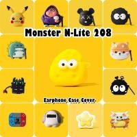 ราคา READY STOCK!นําไปใช้กับ Monster N-Lite 208 เคส Case เคสหูฟัง การ์ตูนน่ารัก ซิลิโคนนุ่ม เคส เคสหูฟัง NO.1 (29377019842)